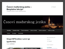 Tablet Screenshot of casovimadjarskog.com